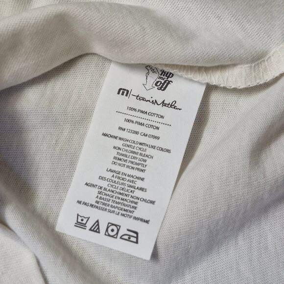 TravisMathew At The Dive In Golf Shirt Men’s Small Graphic Cotton Casual Tee - Picture 5 of 8